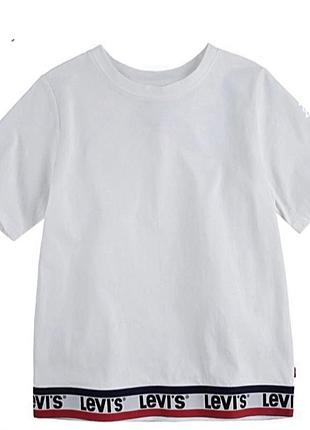 Нова футболка levis для дівчинки 3-4 роки 98-104 см