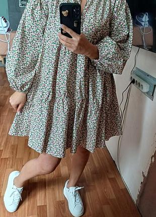Сукня пишна h&m оригінал оверсайз р.м,л,хл