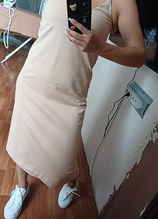 Платье трикотажное zara оригинал р.s