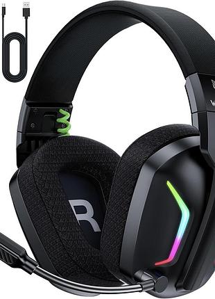 Ігрові навушники weseary wg1 rgb bluetooth з мікрофоном
