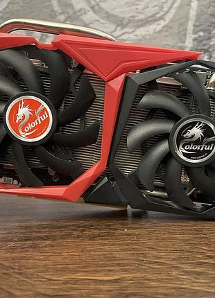 Відеокарта colorful geforce gtx 1650 ex 4gb gddr6 (colorful geforce gtx 1650 ex 4gd6-v) б/в