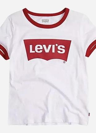 Нова футболка levis для дівчинки 10-12 років 128-140 см