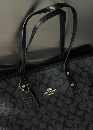 Сумка coach big size шоппер 4