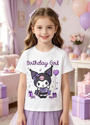 Футболка « birthday girl “