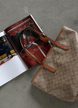 Сумка coach big size шоппер 5
