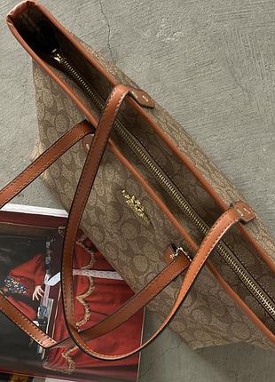 Сумка coach big size шоппер 4