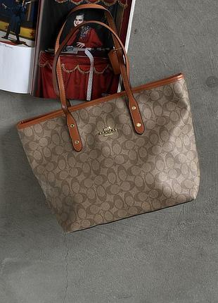 Сумка coach big size шопер