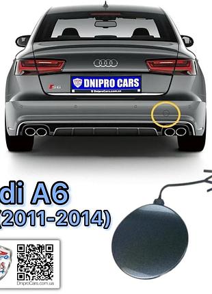 Заглушка заднього бампера audi a6 c7 (2011-2014) нова під буксирувальний гак 4g5807441a