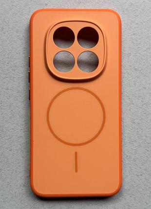 Poco m8 pro чехол proove softline orange с magnetic ring оранжевый, с магнитами и беспроводной зарядкой