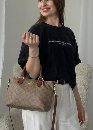 Сумка coach georgia satchel bag