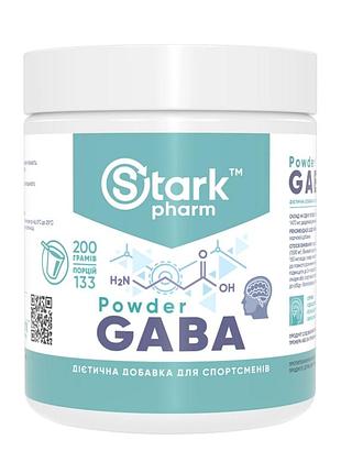 Гамма-аминомасляная кислота stark gaba - 200 г для расслабления и улучшения сна