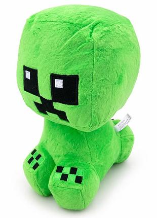 Мягкая игрушка minecraft 25 см плюшевая крипер