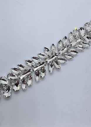 Хрустальный декор, цвет crystal, размер 20х3см, 1 шт