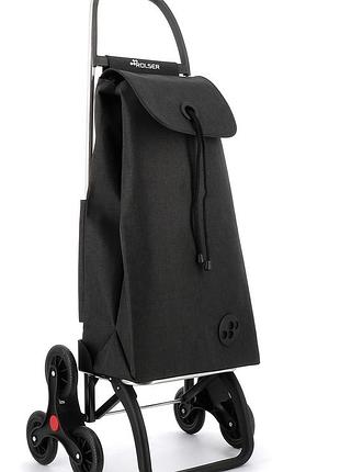 Сумка-візок rolser i-max tweed 6 negro (imx383-1023)