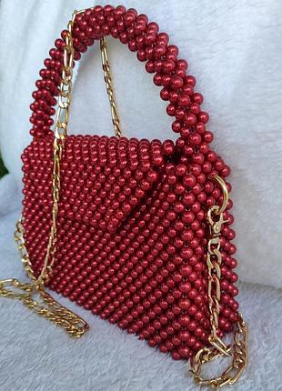 Сумка з намистин