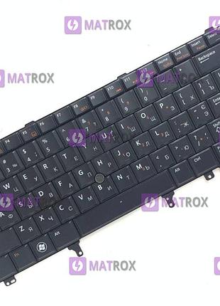Оригинальная клавиатура для dell latitude e6230, latitude e5430 series, ru, black, подсветка