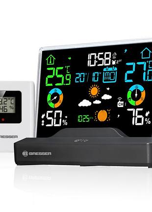 Метеостанція bresser colour weather station with frameless display (11341)