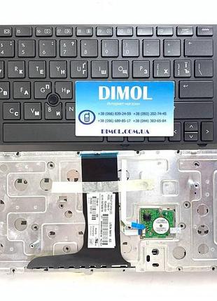Оригинальная клавиатура для hp elitebook 8760w, 8770w black, trackpoint, ru