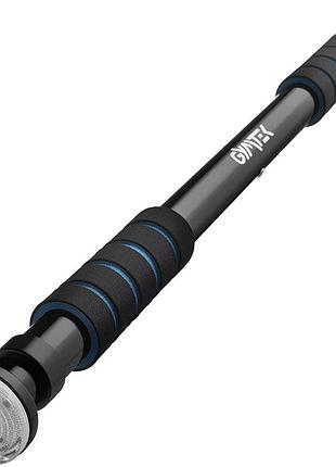 Турник раздвижной gymtek 63-100см черно-синий
