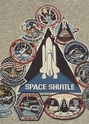 Top shop - nasa cpace shuttle - футболка без рукавів , унісекс - космічна -  nasa  шаттл - м