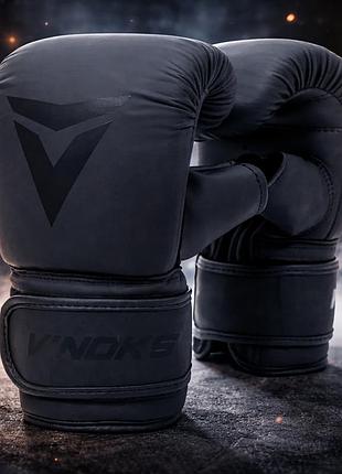 Снарядные перчатки v`noks ultima black s/m перчатки для работы на мешке и лапах