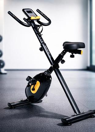Велотренажер магнітний besport bs-1560 xray складаний до 130 кг маховик 4,5 кг 8 рівнів навантаження регулювання сидіння 3d