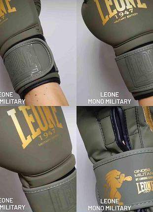 Рукавички для боксу спарингу та контактних єдиноборств leone 12 унцій тренувальні боксерські оригінальні