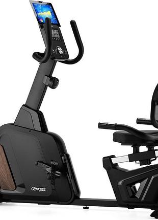 Горизонтальный велотренажер gymtek xbr5000 магнитный черный