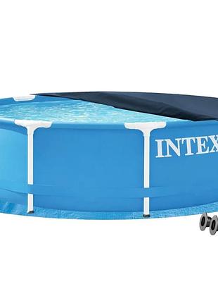 Каркасный бассейн intex 28200-3в1, 305 х 76 см (бассейн, подстилка, тент)