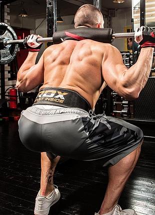 Пояс для важкої атлетики rdx gold xl з високоякісної шкіри атлетичний вузький 10 см