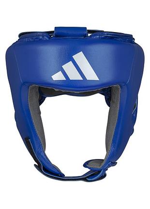 Боксерський шолом adidas з ліцензією world boxing | синій | wobhg1