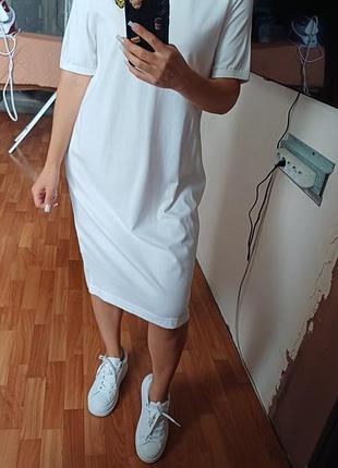Сукня футболка трикотаж довга lyle&scott оригінал р.хл