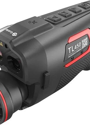 Монокуляр тепловізійний/цифровий guide tl450 3.2-12.8x50 400х300@12μm із далекоміром 600 м