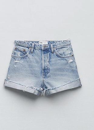 Джинсові шорти zara