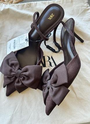 Zara слінгбеки (туфлі, босоніжки)