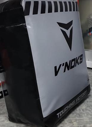 Подушка боксерська настінна квадратна пряма v`noks gel pro для тренувань відпрацювання ударів боксу