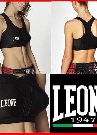 Захист грудей жіночий leone black m протектор на груди спортивний захист для боксу та єдиноборств