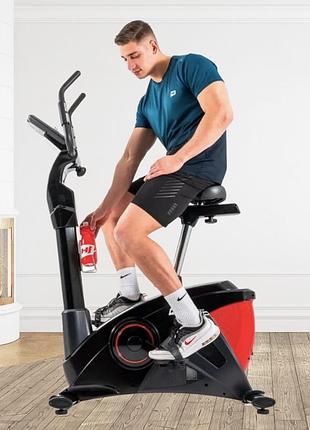 Велотренажер hop-sport hs-090h apollo червоний iconsole+ з bluetooth програмами та регулюванням сидіння до 150 кг