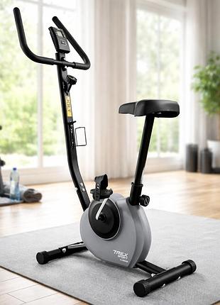 Велотренажер механический trex sport tx-250bb jolt серый до 100 кг 5 уровней регулировки сиденья lcd дисплей