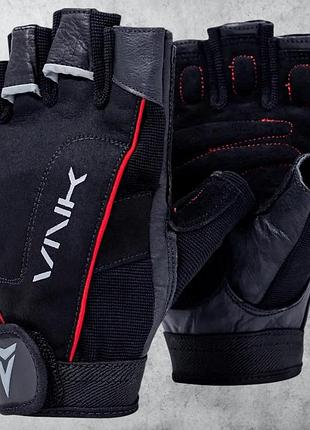 Перчатки для фитнеса vnk pro l с гелевыми вставками smartgrip кожа nappa + amara для тренажерного зала