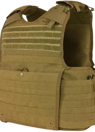 Жилет тактичний condor enforcer releasable plate carrier coyote