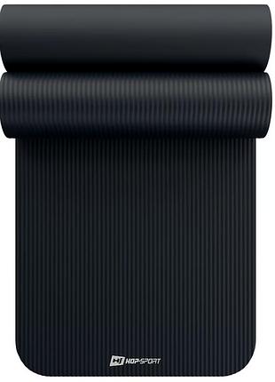 Колрик для йоги hop-sport hs-nb015gm nbr 1,5см черный