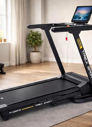 Бігова доріжка trex sport tx-1000tm pavo 2,53 к.с. 1-16 км/год нахил 0-15° android 15,6″ wi-fi bluetooth kinomap