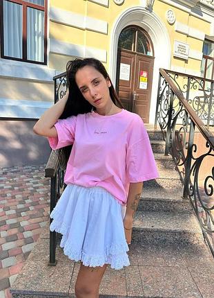 Базовая футболка oversize - это комфорт, стиль и натуральность