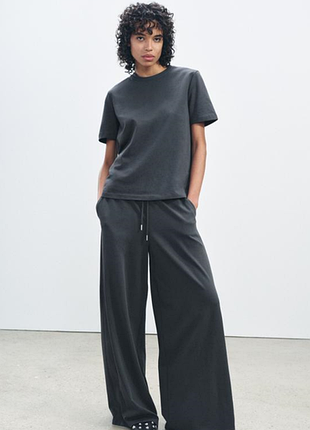 Костюм zara футболка та штани палаццо pозмір s