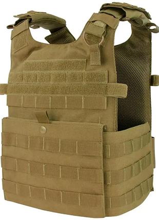 Жилет тактичний condor gunner plate carrier coyote