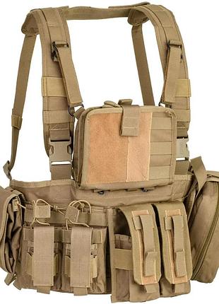 Жилет defcon 5 multirole розвантажувальний sand