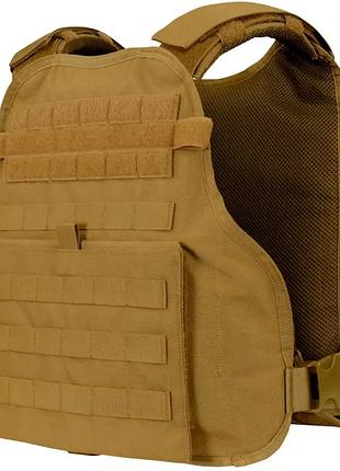 Жилет тактичний condor modular operator plate carrier coyote