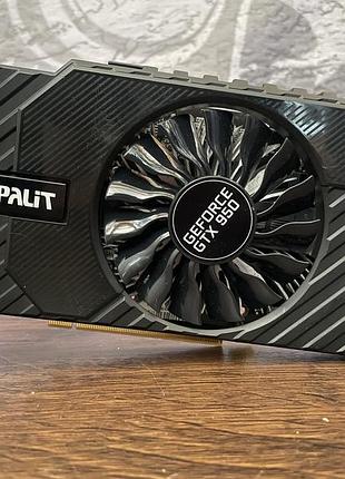 Відеокарта palit geforce gtx 950 2gb (ne5x95001041-2063f) б/в