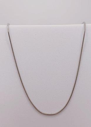 Серебряная цепочка. 45 см.